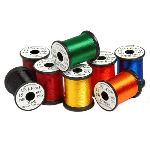 Uni Floss 15 Yards 600D Red (Pack 20 Spools)
